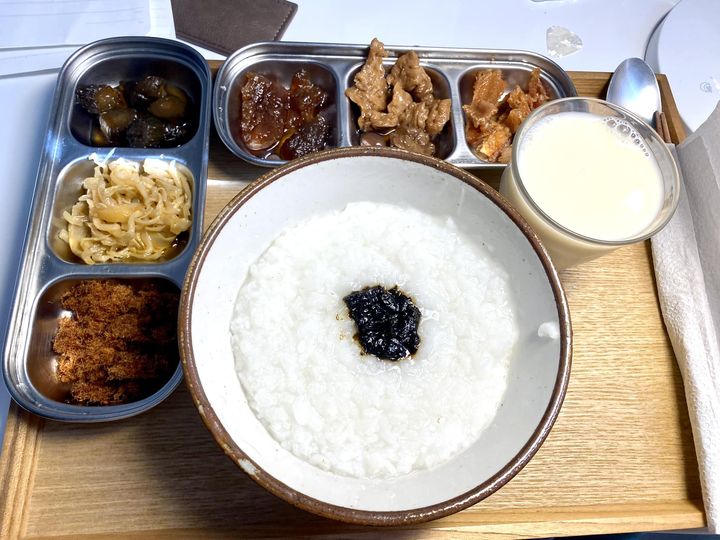 May be an image of roe and congee