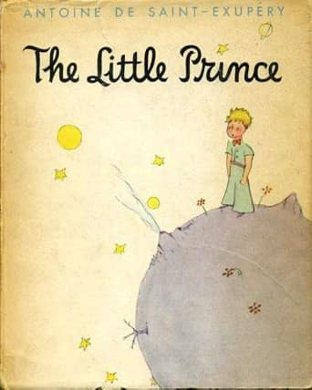 May be a doodle of text that says 'ANTOINE DE SAINT-EXUPERY The Little Prince'